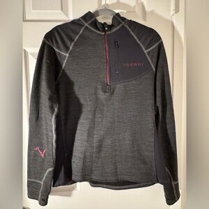 Voormi Women's Charcoal Wool Sweater, size M